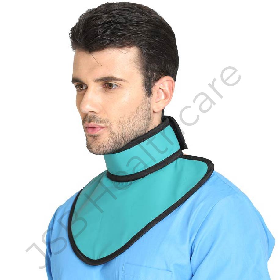 Thyroid Collar Large Hat Style (Lead Vinyl Core) BARC Approved